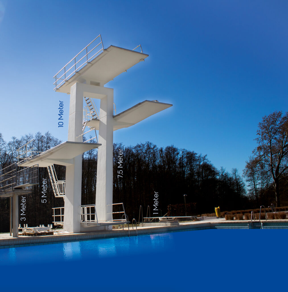 Sprungturm neu